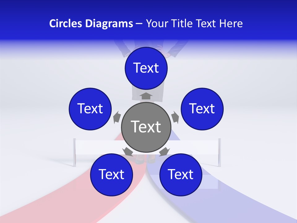 Start Young Standing PowerPoint Template