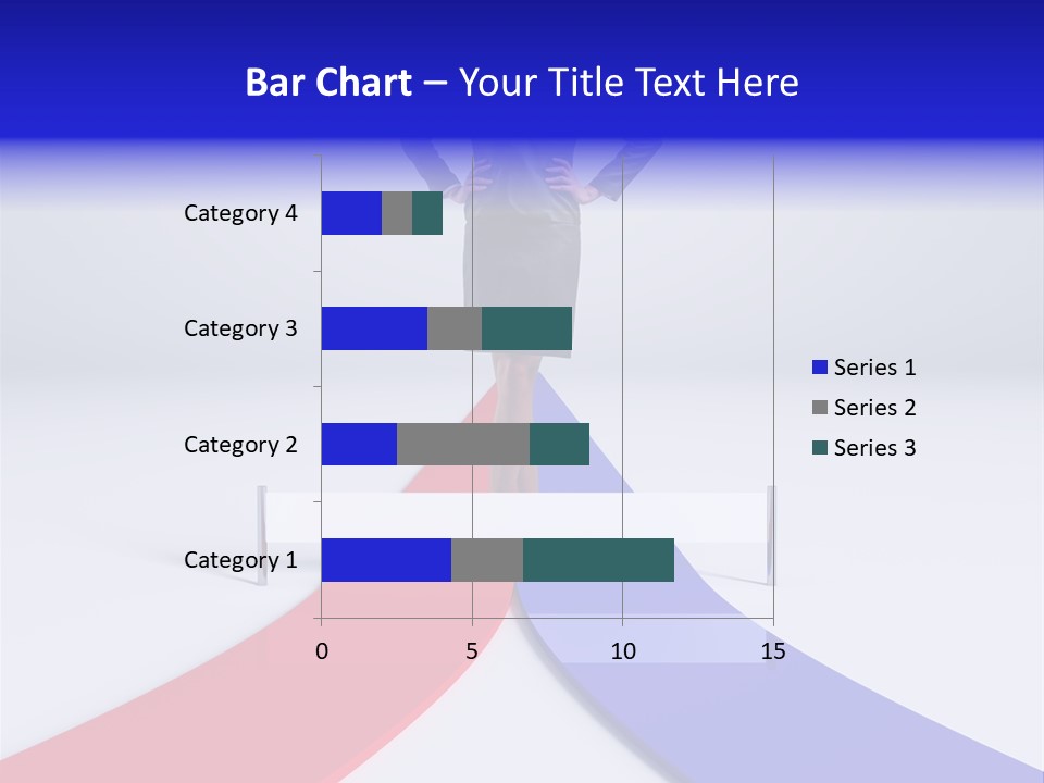 Start Young Standing PowerPoint Template
