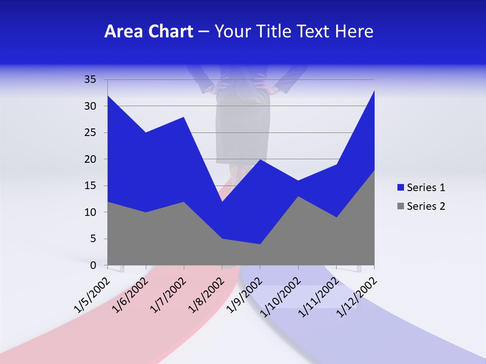 Start Young Standing PowerPoint Template