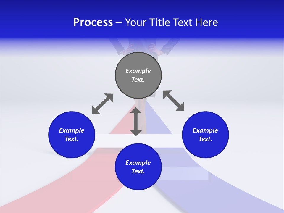 Start Young Standing PowerPoint Template