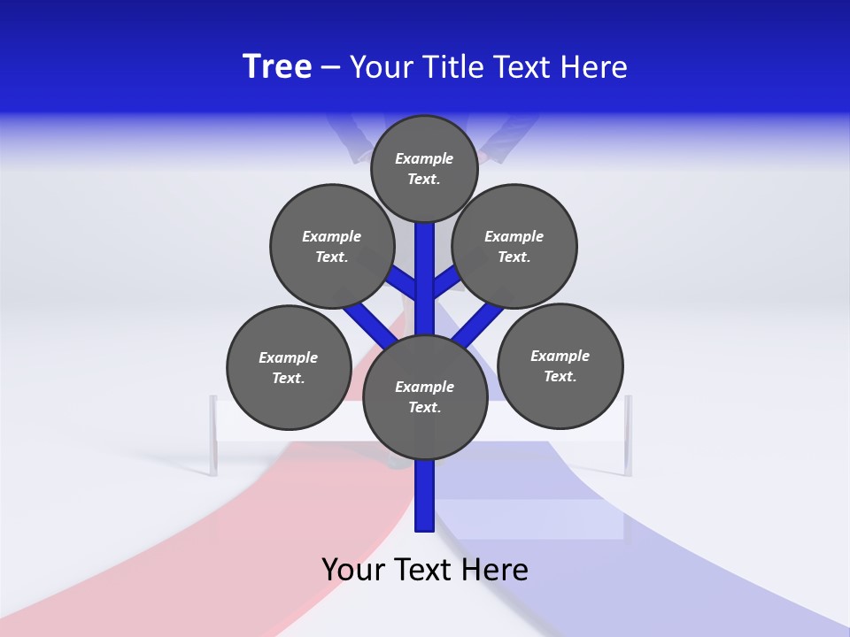 Start Young Standing PowerPoint Template