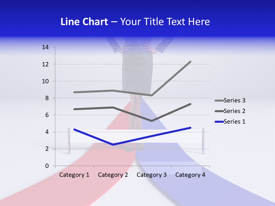 Start Young Standing PowerPoint Template