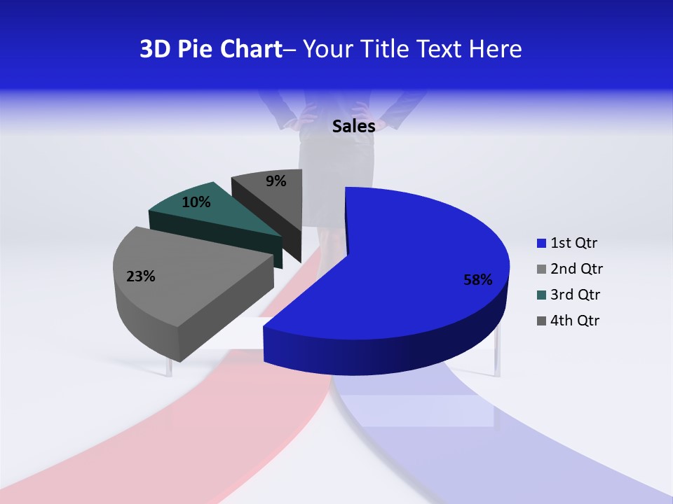 Start Young Standing PowerPoint Template