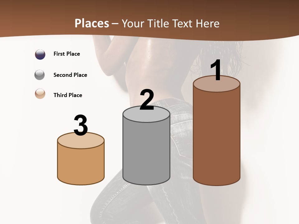 Studio Body Posing PowerPoint Template