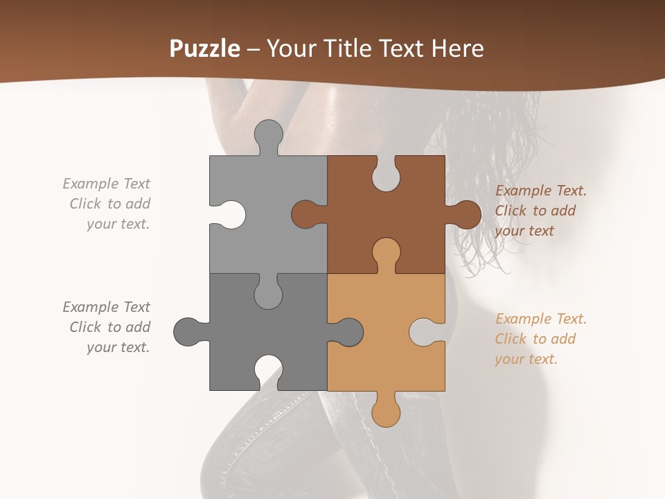 Studio Body Posing PowerPoint Template