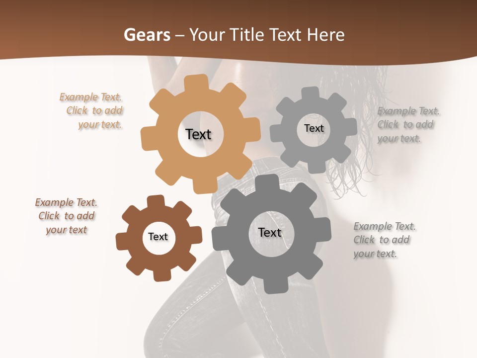 Studio Body Posing PowerPoint Template