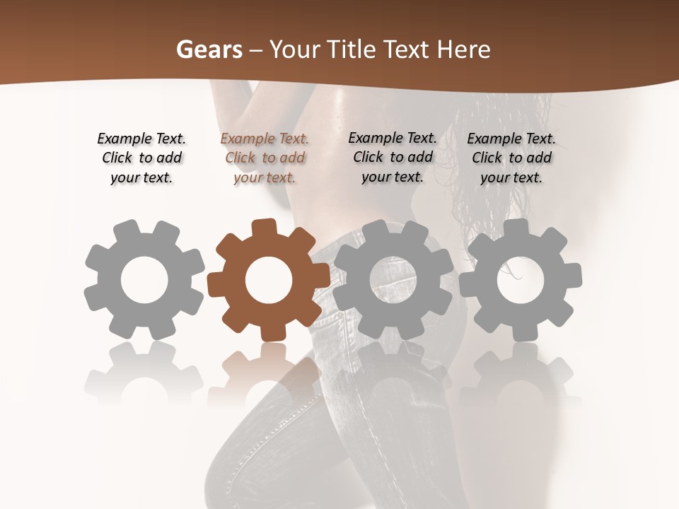 Studio Body Posing PowerPoint Template