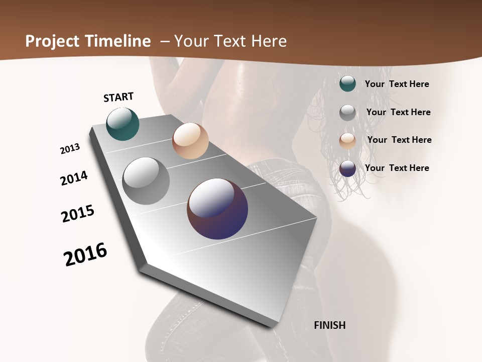 Studio Body Posing PowerPoint Template