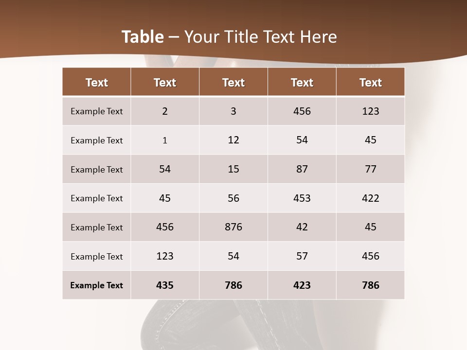 Studio Body Posing PowerPoint Template