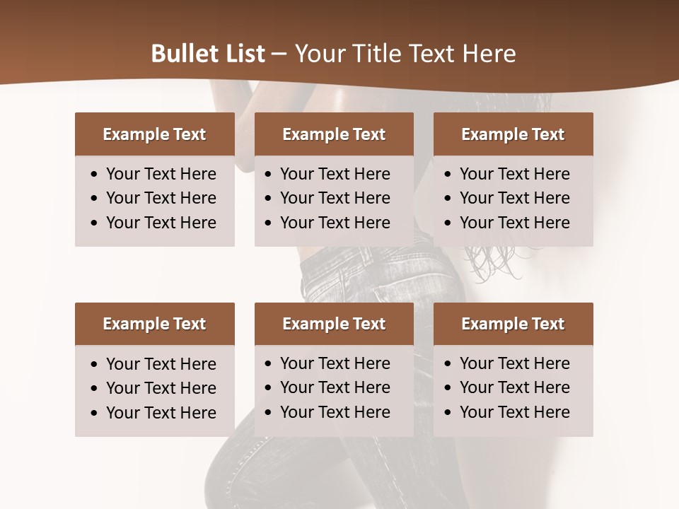 Studio Body Posing PowerPoint Template