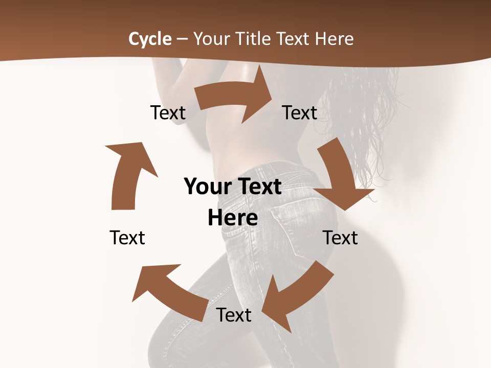 Studio Body Posing PowerPoint Template