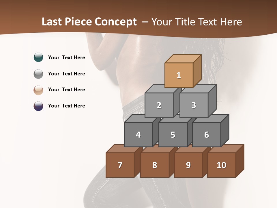 Studio Body Posing PowerPoint Template