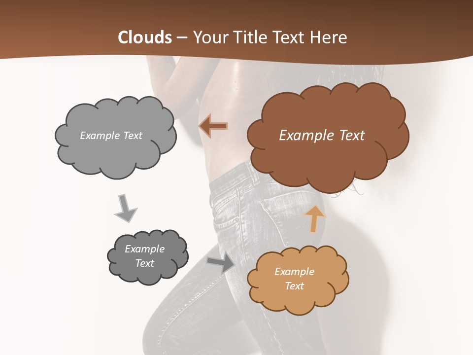 Studio Body Posing PowerPoint Template