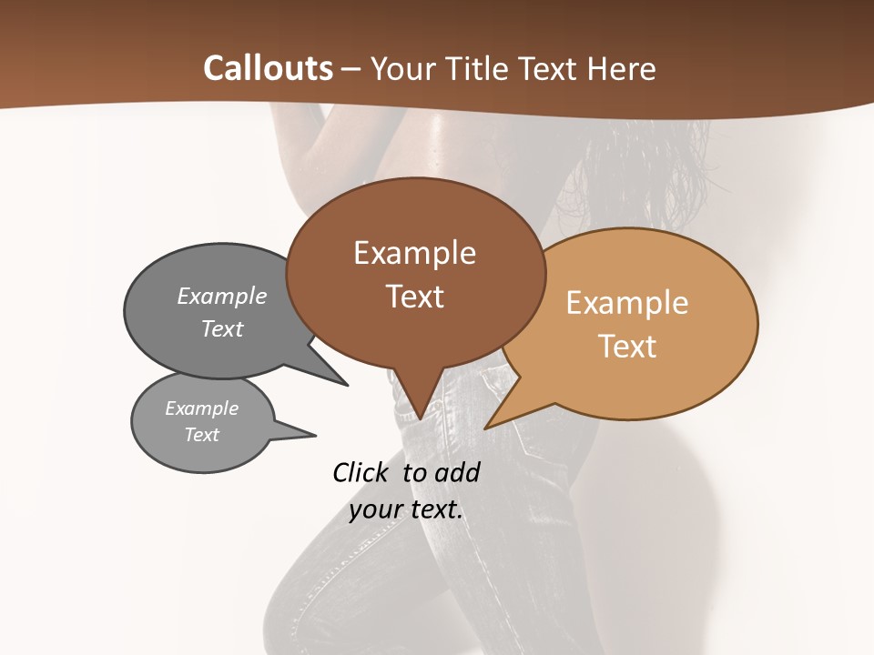 Studio Body Posing PowerPoint Template