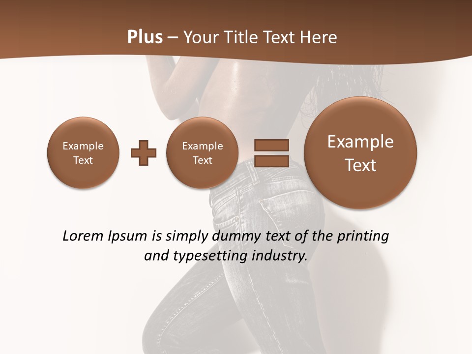 Studio Body Posing PowerPoint Template