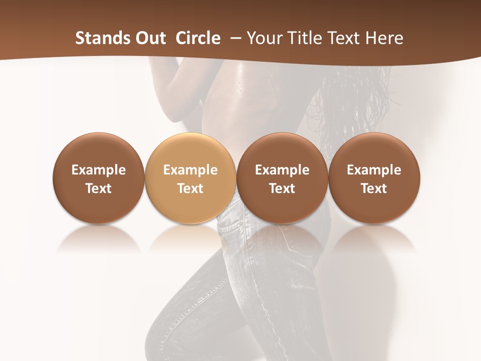 Studio Body Posing PowerPoint Template