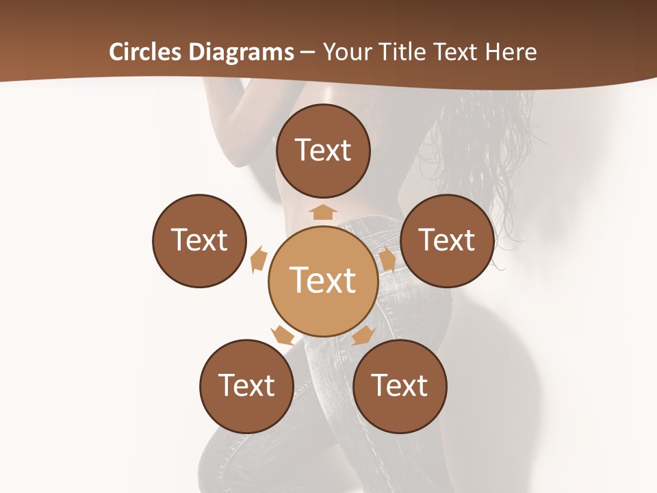 Studio Body Posing PowerPoint Template