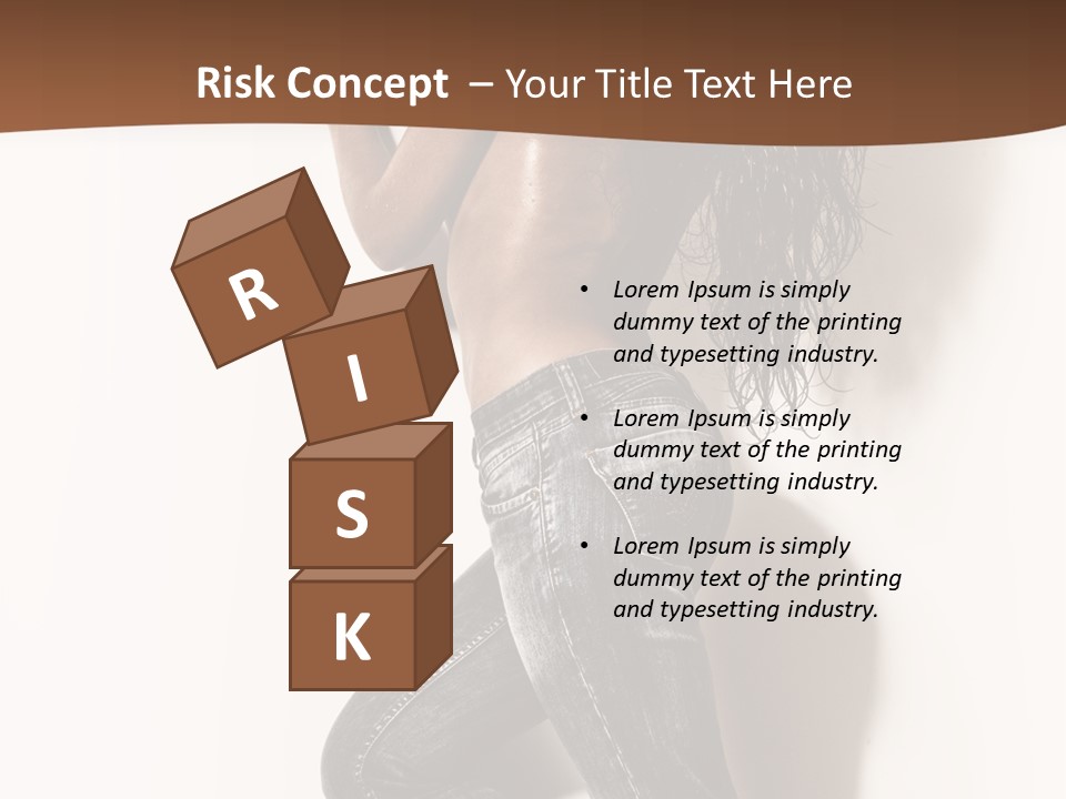 Studio Body Posing PowerPoint Template