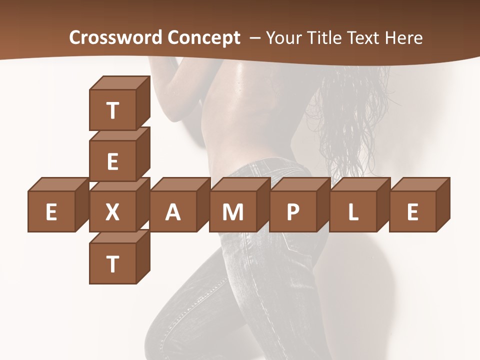 Studio Body Posing PowerPoint Template