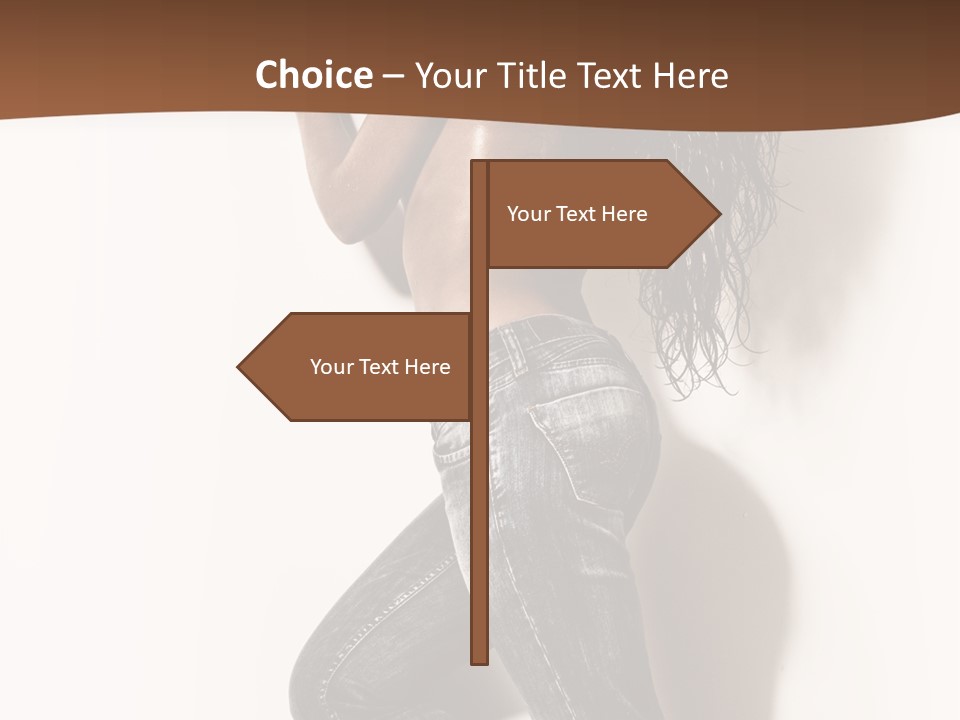 Studio Body Posing PowerPoint Template