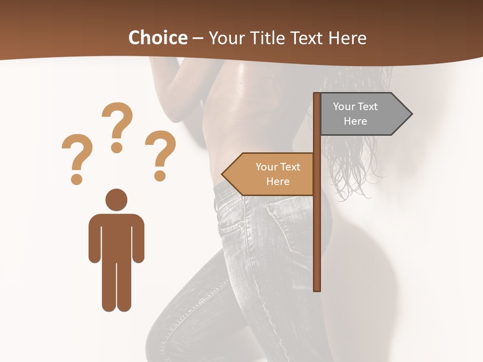 Studio Body Posing PowerPoint Template