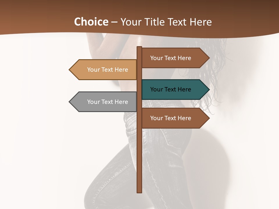 Studio Body Posing PowerPoint Template