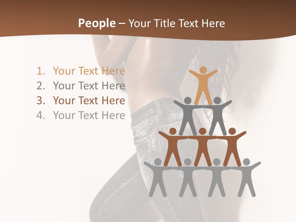 Studio Body Posing PowerPoint Template