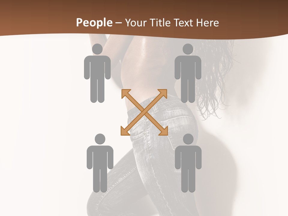 Studio Body Posing PowerPoint Template