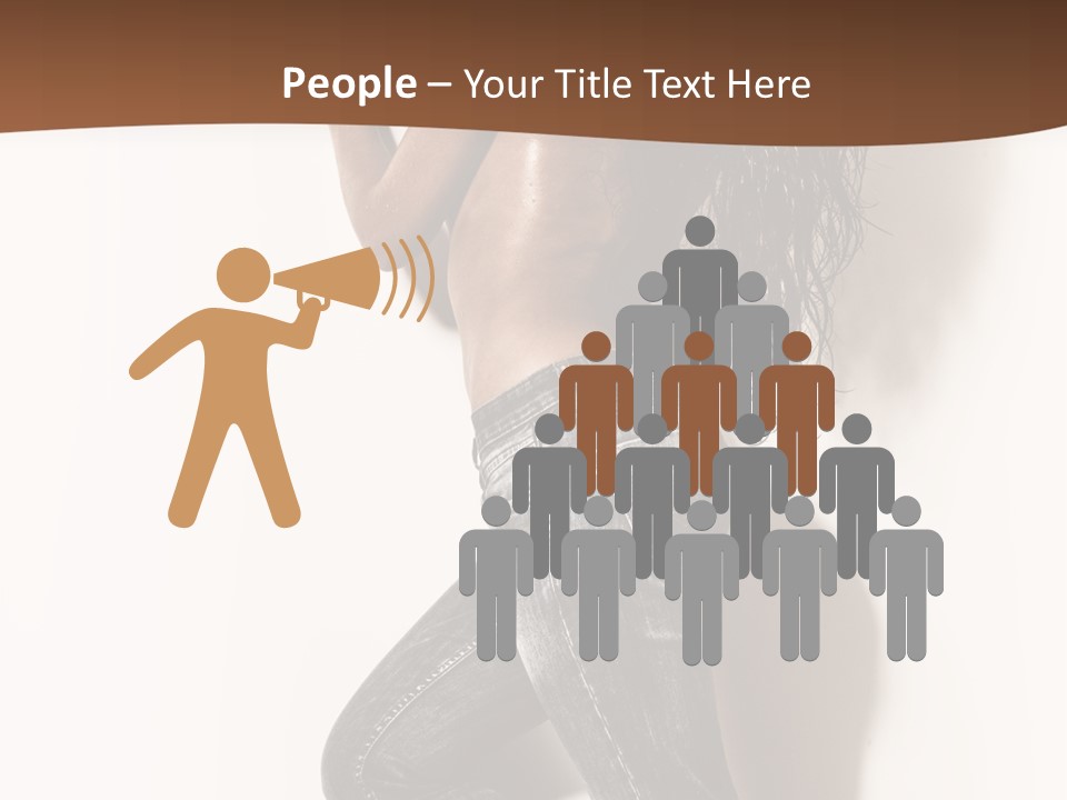 Studio Body Posing PowerPoint Template
