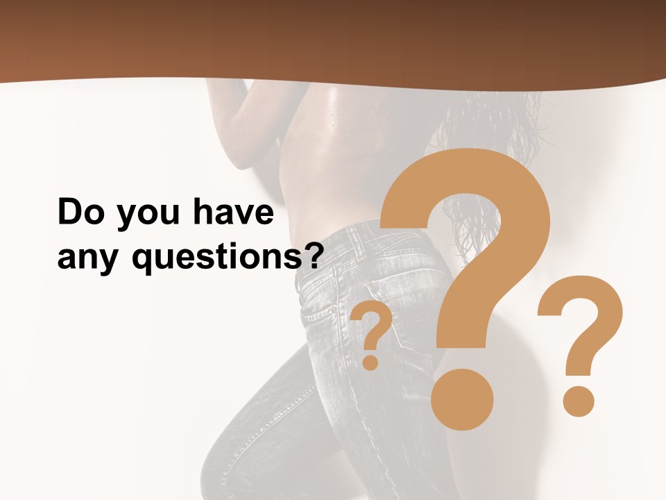 Studio Body Posing PowerPoint Template