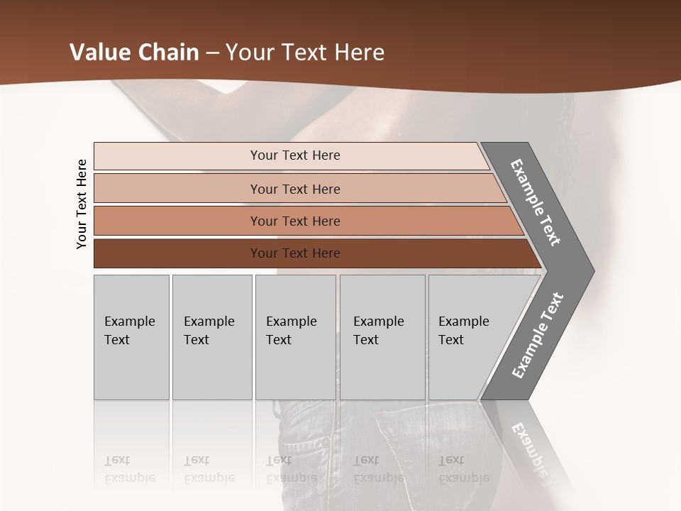 Figure Model Standing PowerPoint Template