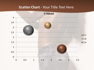 Figure Model Standing PowerPoint Template