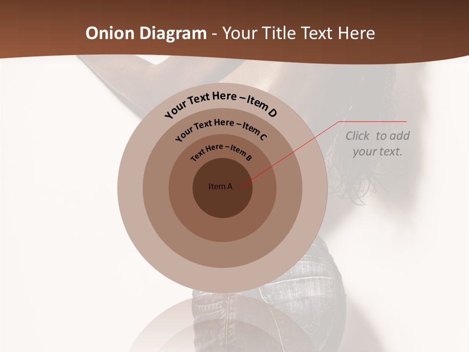 Figure Model Standing PowerPoint Template