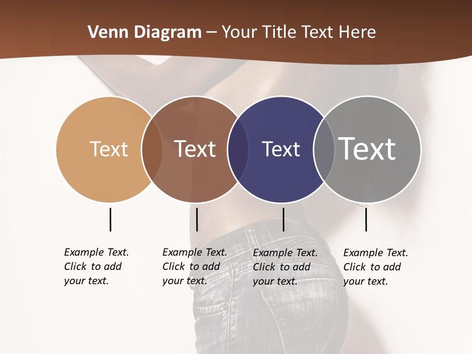 Figure Model Standing PowerPoint Template
