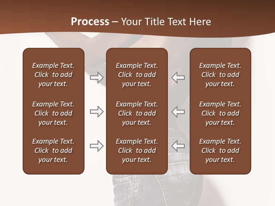 Figure Model Standing PowerPoint Template