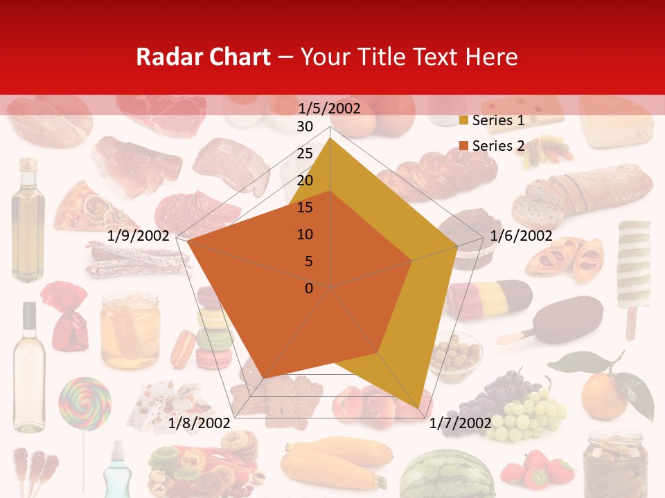 Water Bread Meat PowerPoint Template