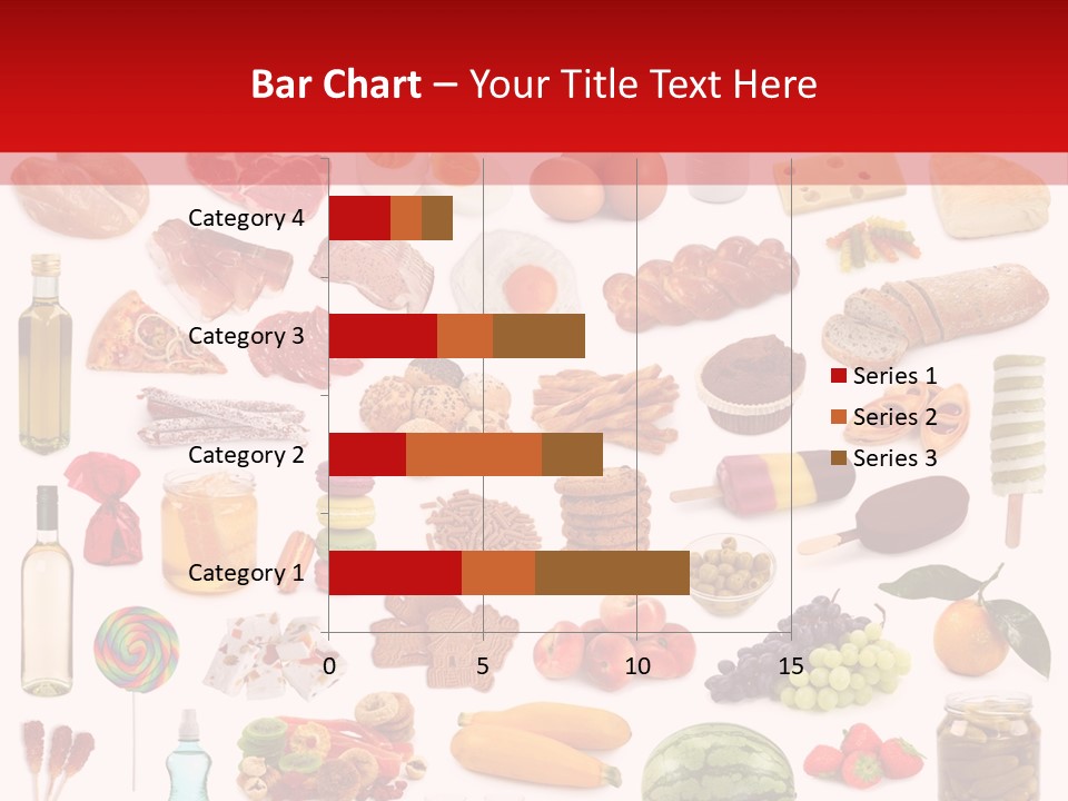 Water Bread Meat PowerPoint Template