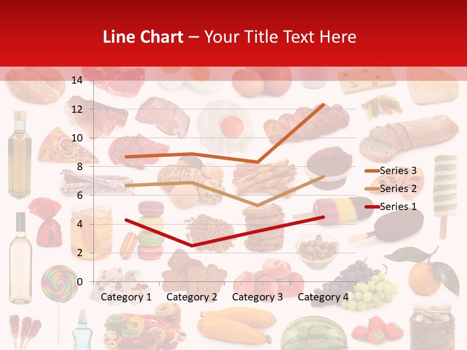 Water Bread Meat PowerPoint Template