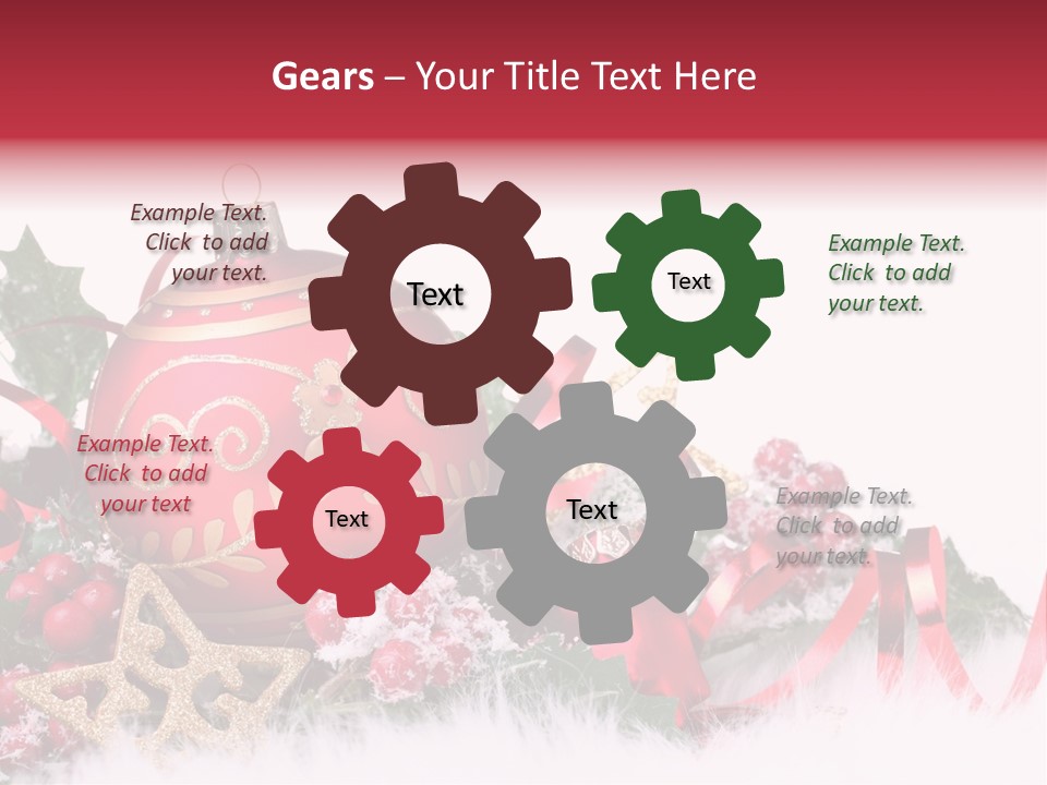 Object Streamer Golden PowerPoint Template