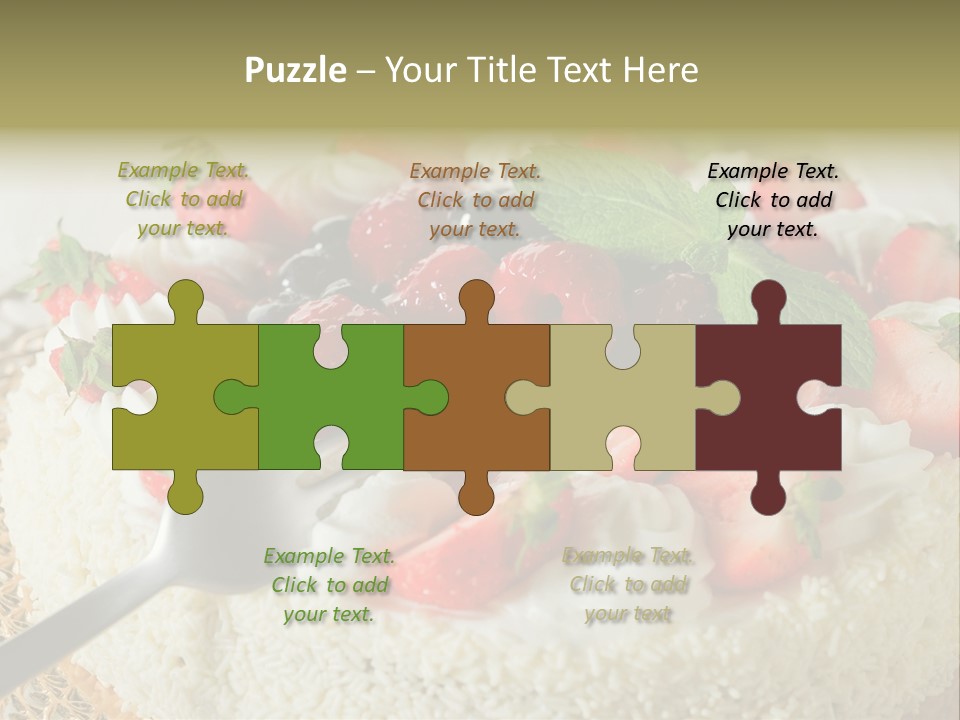 Tasty Raspberry Pie PowerPoint Template
