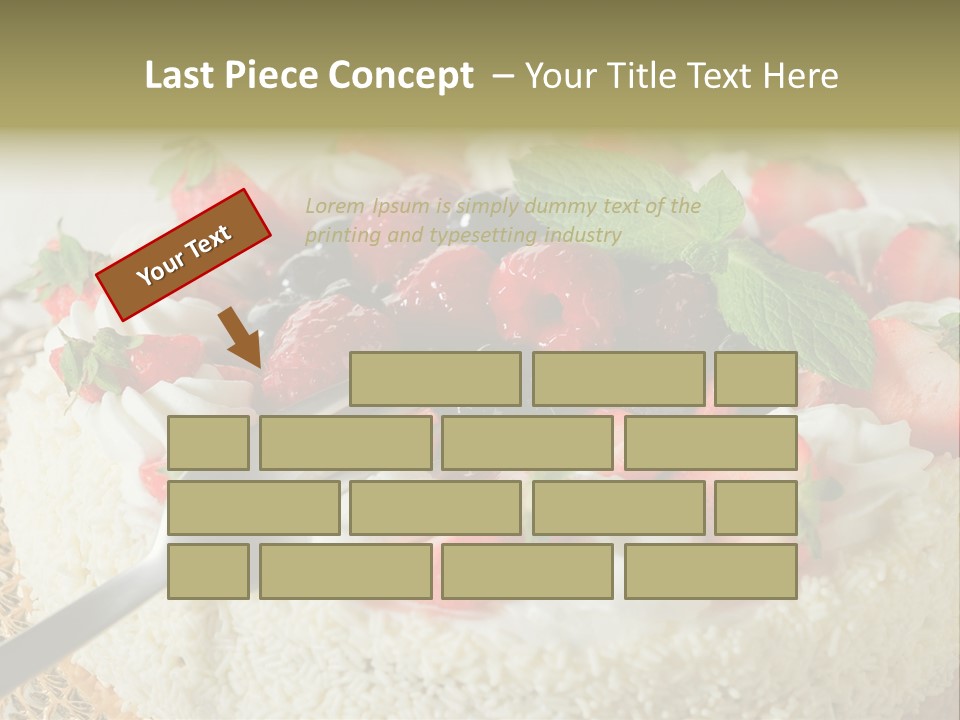 Tasty Raspberry Pie PowerPoint Template