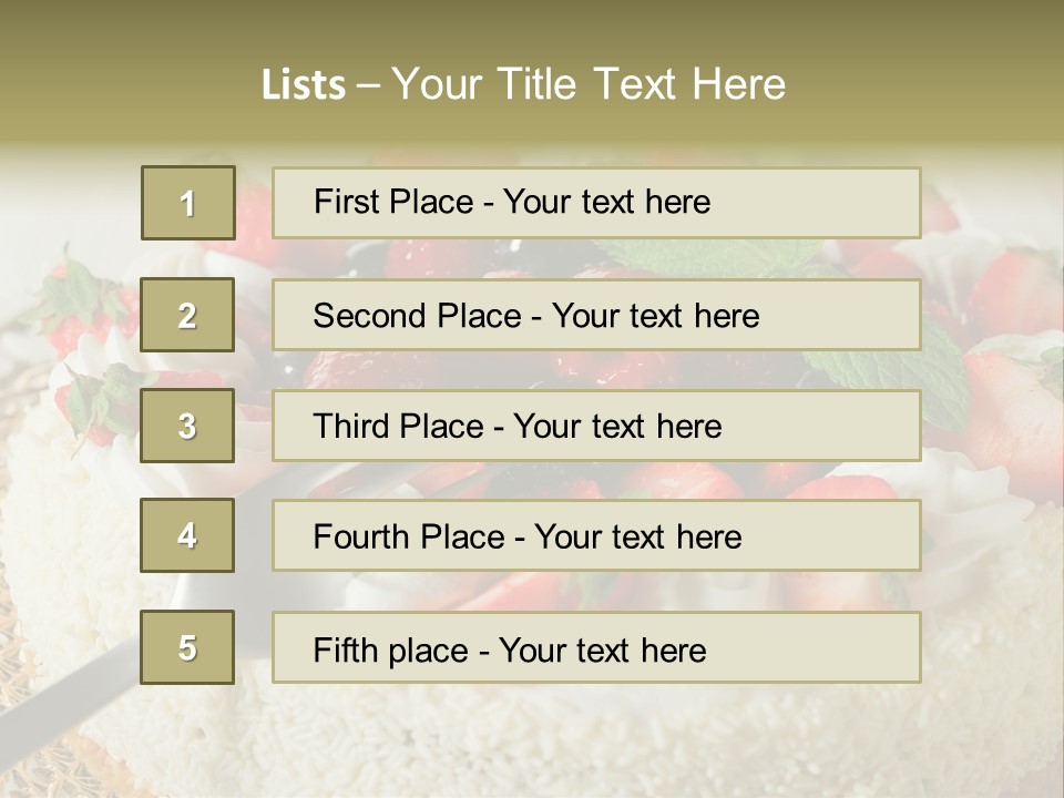 Tasty Raspberry Pie PowerPoint Template