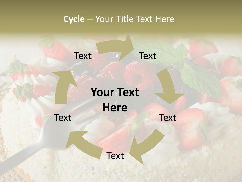 Tasty Raspberry Pie PowerPoint Template