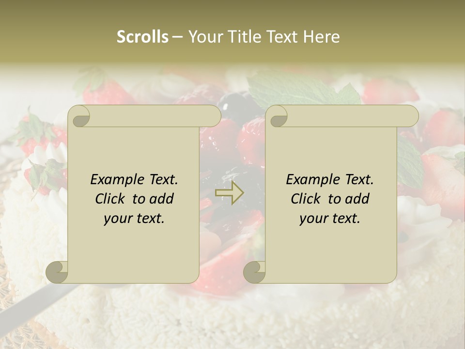 Tasty Raspberry Pie PowerPoint Template