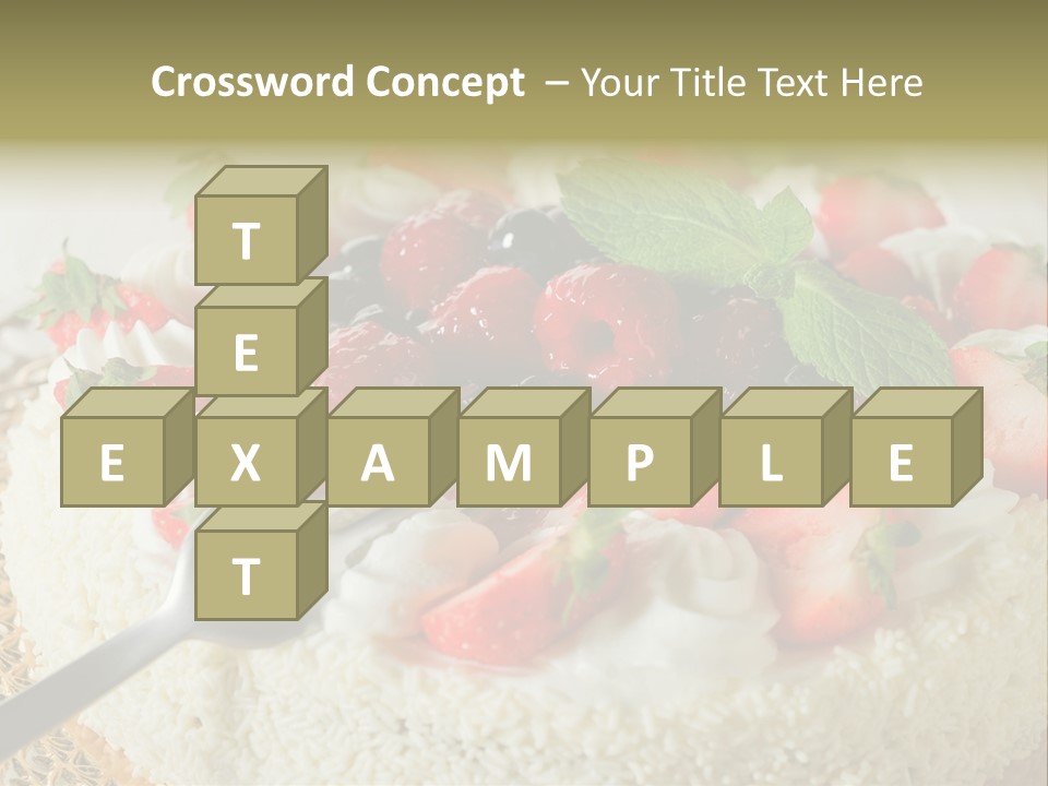 Tasty Raspberry Pie PowerPoint Template