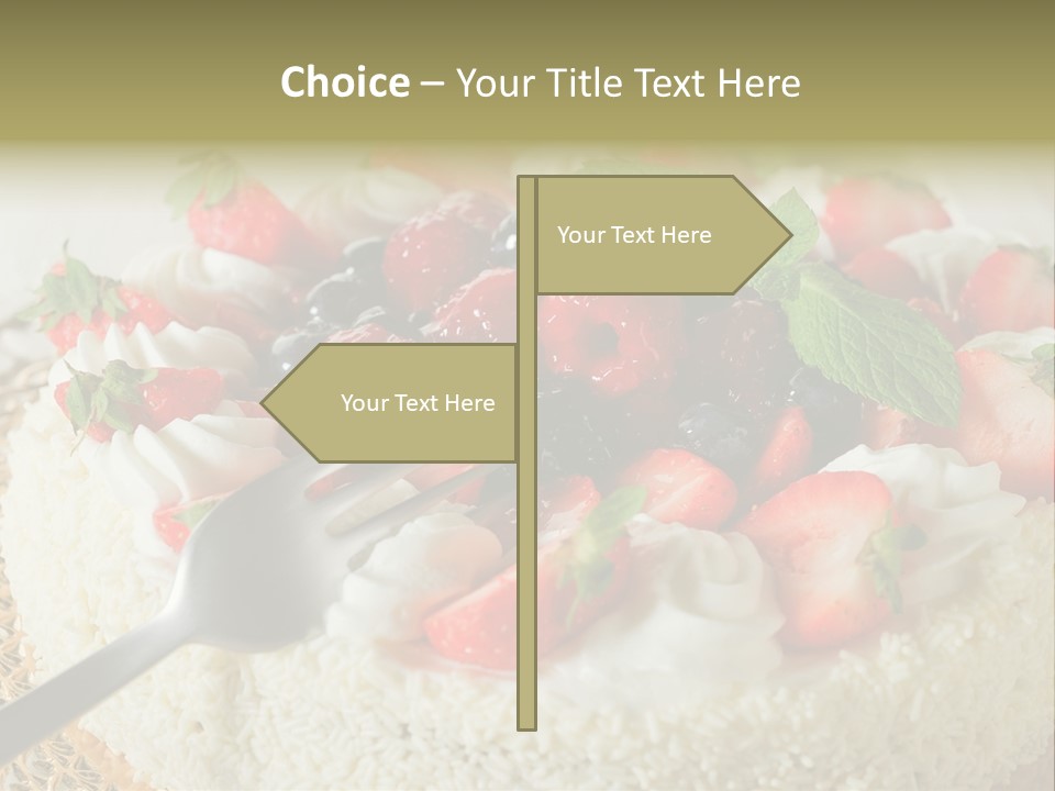 Tasty Raspberry Pie PowerPoint Template