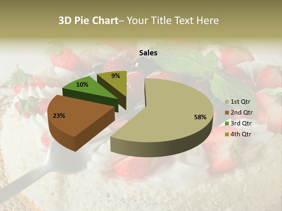 Tasty Raspberry Pie PowerPoint Template