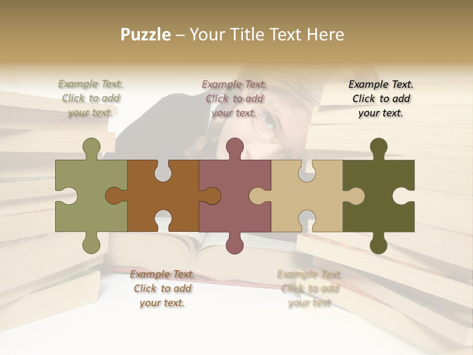 Literature Small Cute PowerPoint Template