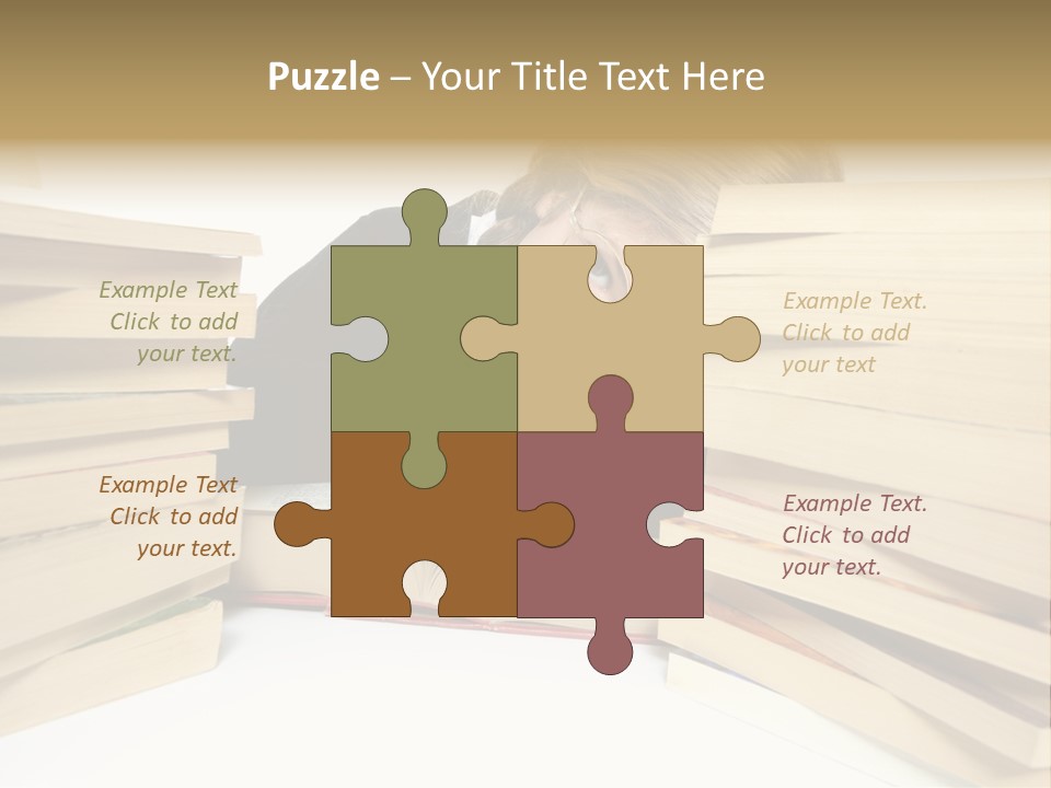 Literature Small Cute PowerPoint Template