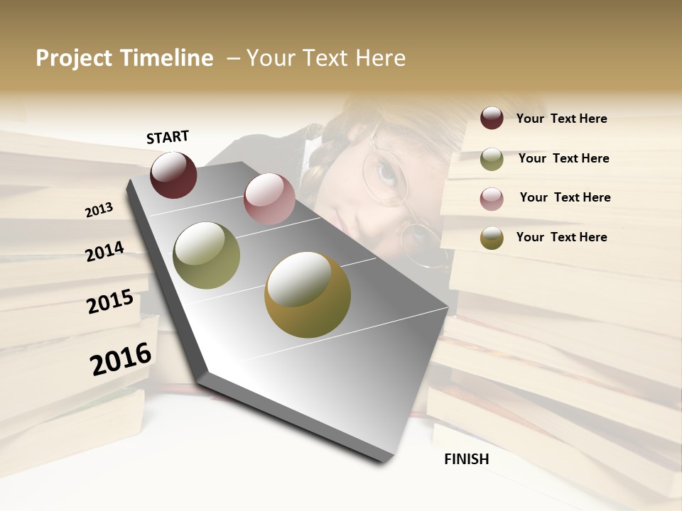 Literature Small Cute PowerPoint Template